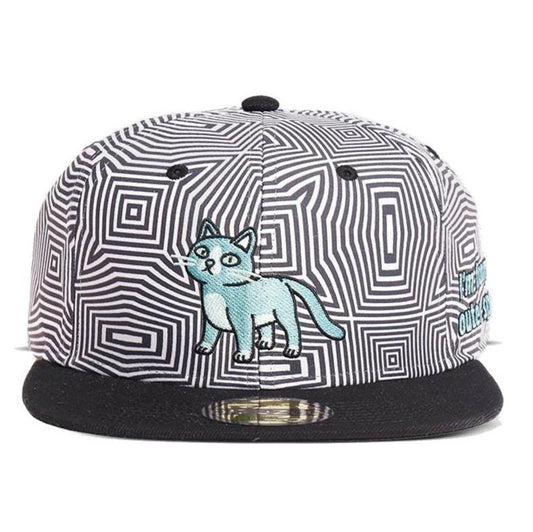 Rick and Morty: Outer Space Cat - Snapback Cap Mütze Basecap - verstellbar