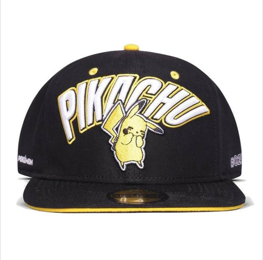 Pokemon Embarassed Pikachu - Snapback Cap Mütze Basecap - verstellbar