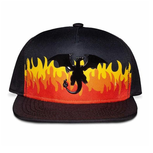 Pokemon Glurak Charizard Shadow - Snapback Cap Mütze Basecap - verstellbar