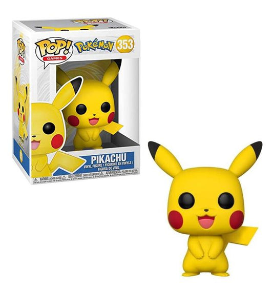 FUNKO POP Games - Pokemon #353 Pikachu Vinyl Figur NEU