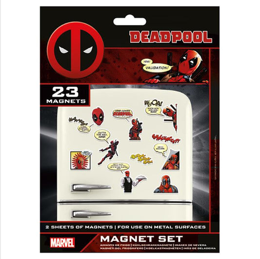 Marvel: Deadpool Magnet Set (23 Stück)