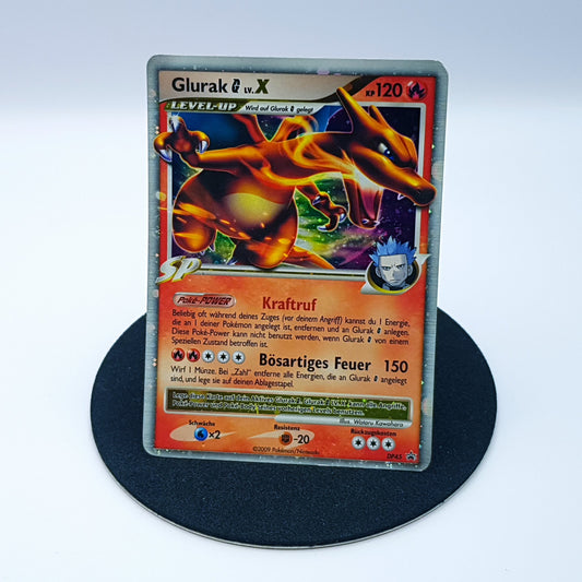 Glurak Lv. X DP45 Black Star Promo rare holo Platin Ultimative Sieger 2009 DE Pokemon