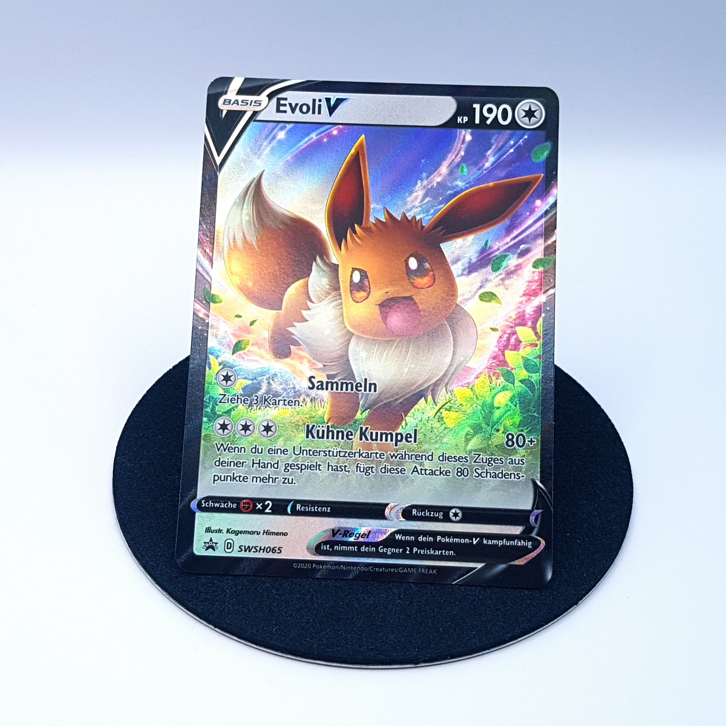 Evoli V SWSH065 Black Star Promo rare Schwert & Schild 2020 DE Pokemon