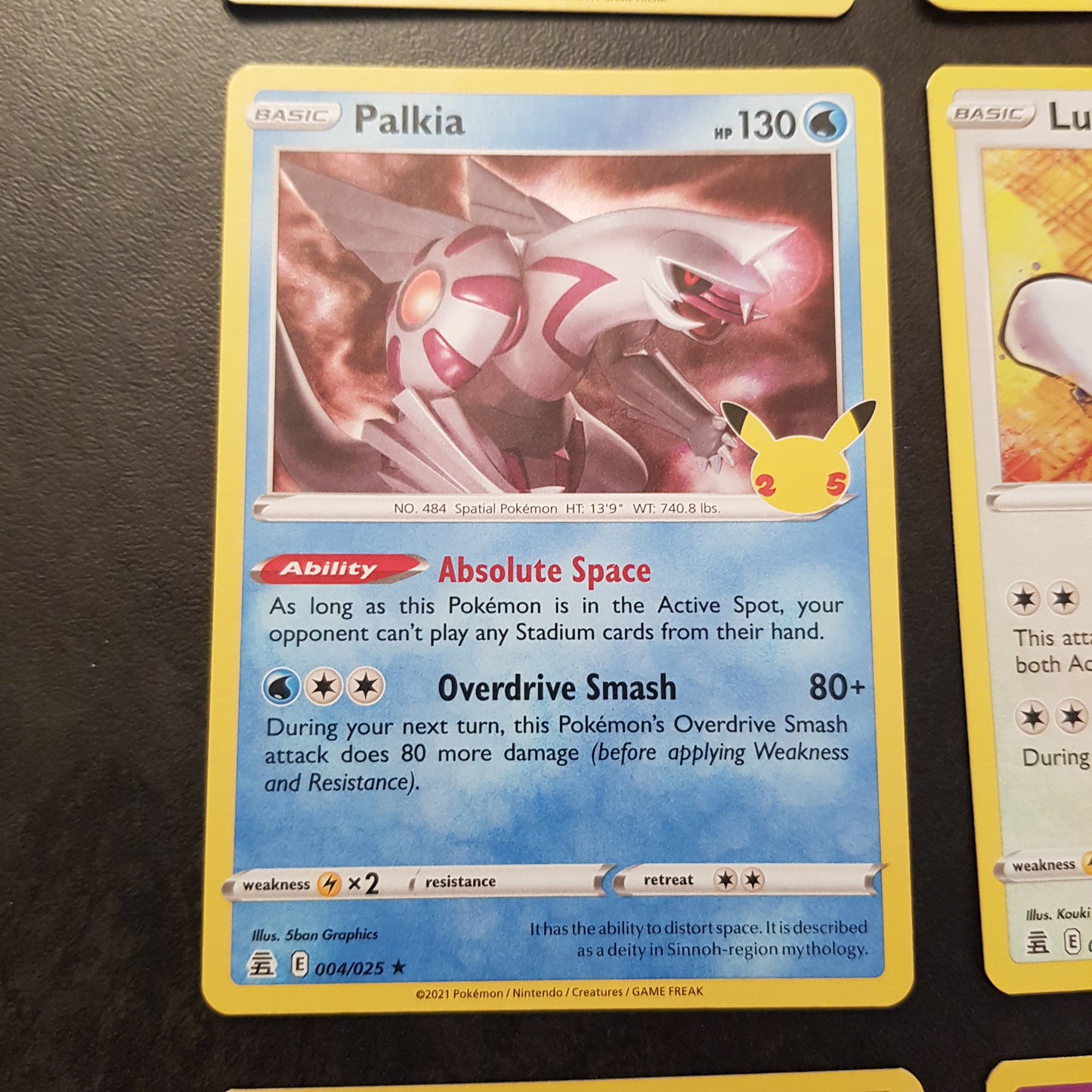 9 x Holo Pokemon Karten 25th Anniversary Celebrations - z.B. Lugia, Dialga, Kyogre