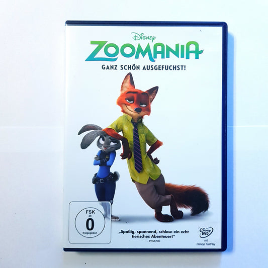 Disney Zoomania Ganz schön ausgefuchst - DVD Zustand sehr gut