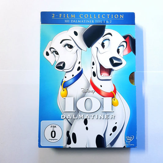 Disney 101 Dalmatiner 2-Film-Collection Teil 1 und 2 - DVD Zustand sehr gut