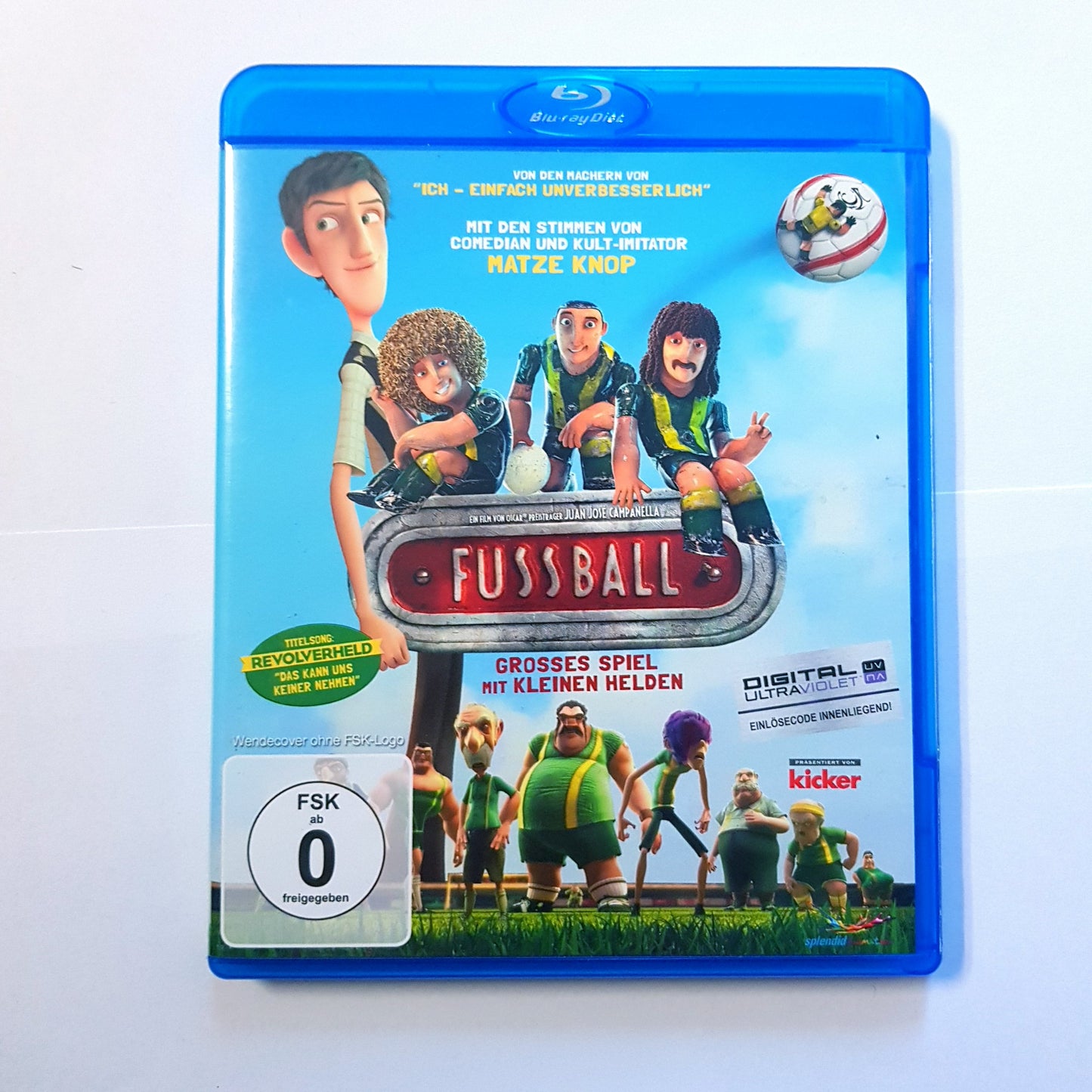 Fussball - Grosses Spiel mit kleinen Helden - Blu Ray Zustand sehr gut