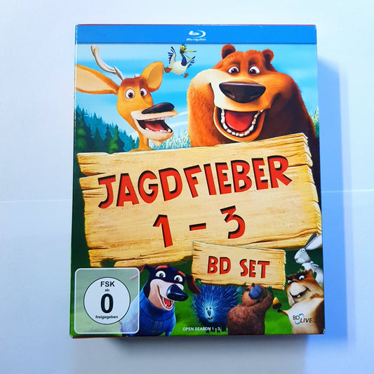 Jagdfieber Teil 1-3 BD Set Collection - Blu Ray Zustand sehr gut