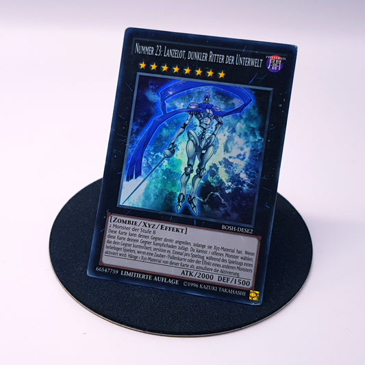 Yu-Gi-Oh Nummer 23: Lanzelot, dunkler Ritter der Unterwelt BOSH-DESE2 holo lim. Auflage