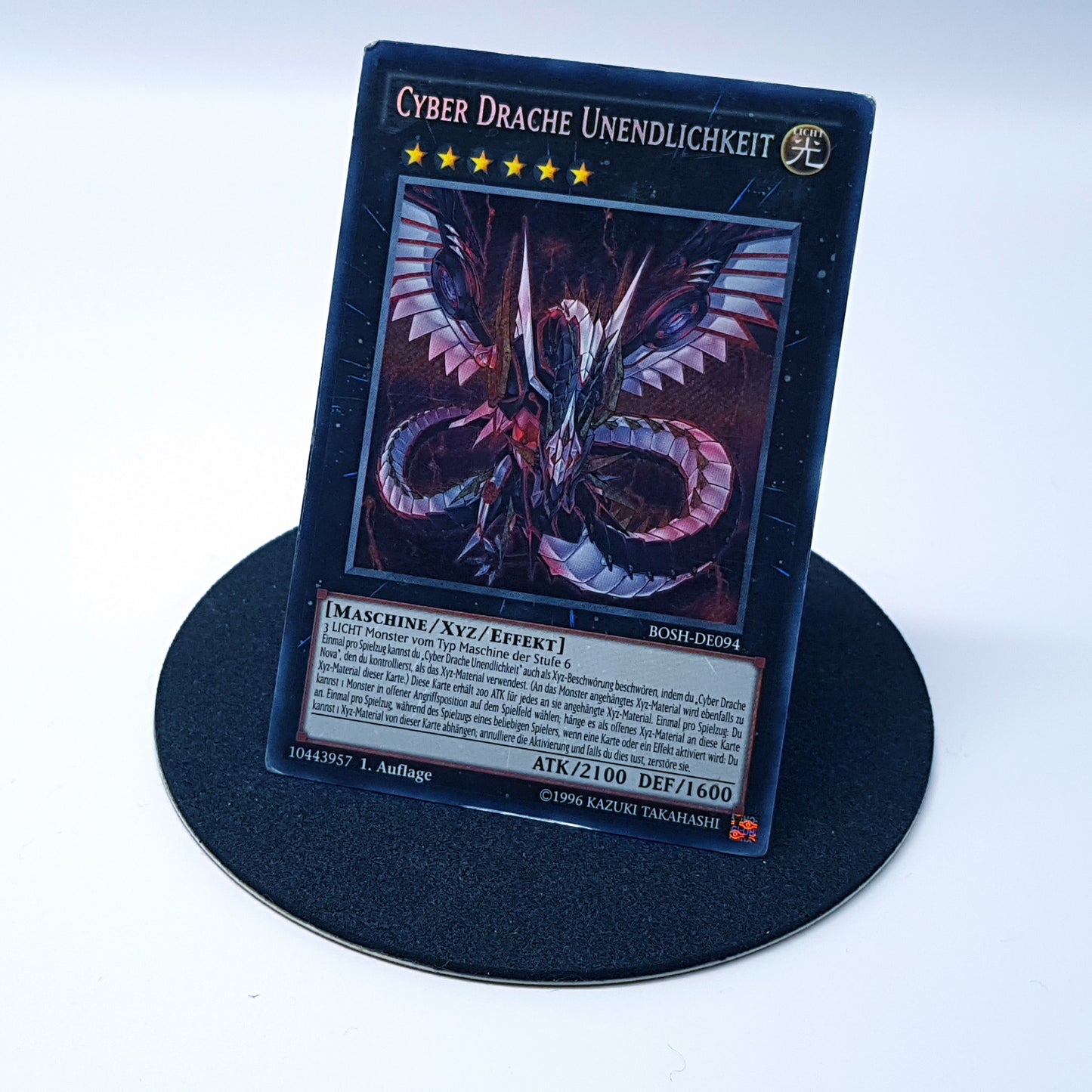 Yu-Gi-Oh Cyber Drache Unendlichkeit BOSH-DE094 holo 1. Auflage