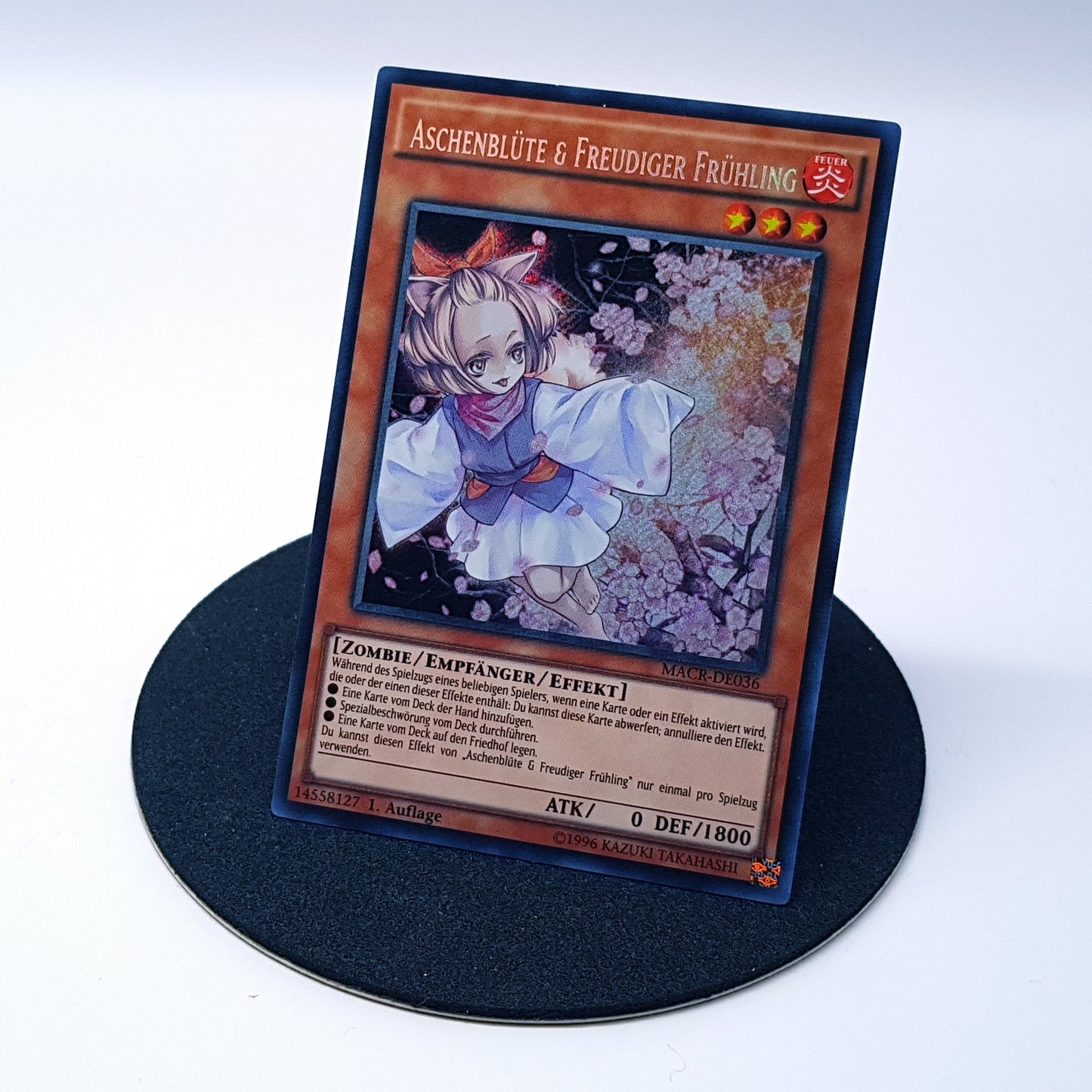 Yu-Gi-Oh Aschenblüte & freudiger Frühling MACR-DE036 holo 1. Auflage