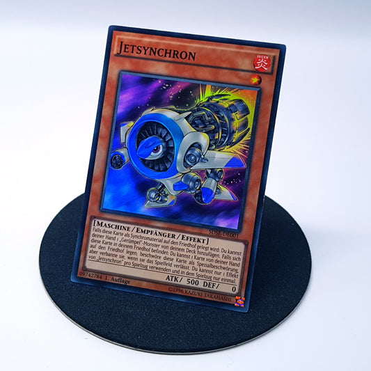 Yu-Gi-Oh Jetsynchron SDSE-DE001 holo 1. Auflage