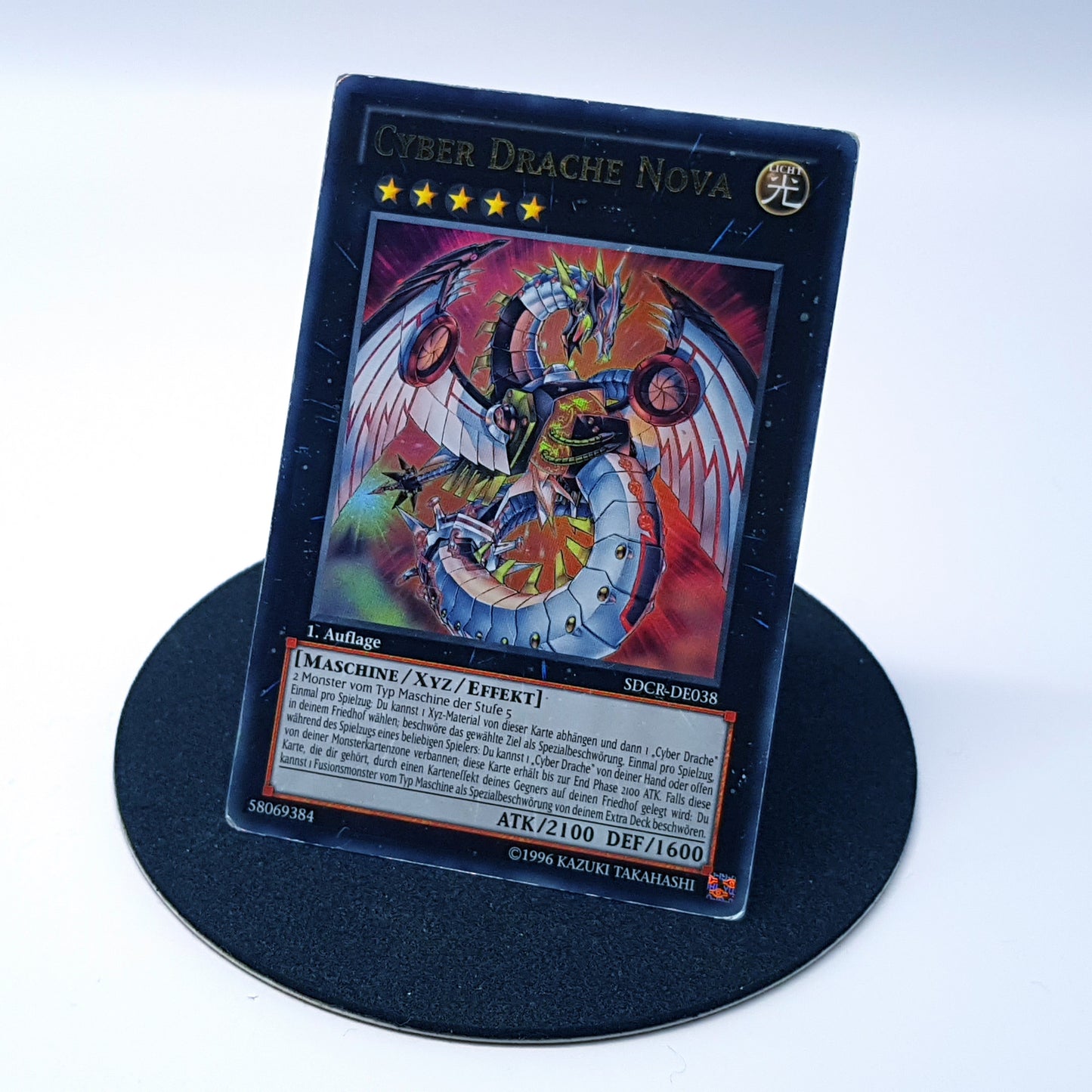 Yu-Gi-Oh Cyber Drache Nova SDCR-DE038 holo 1. Auflage