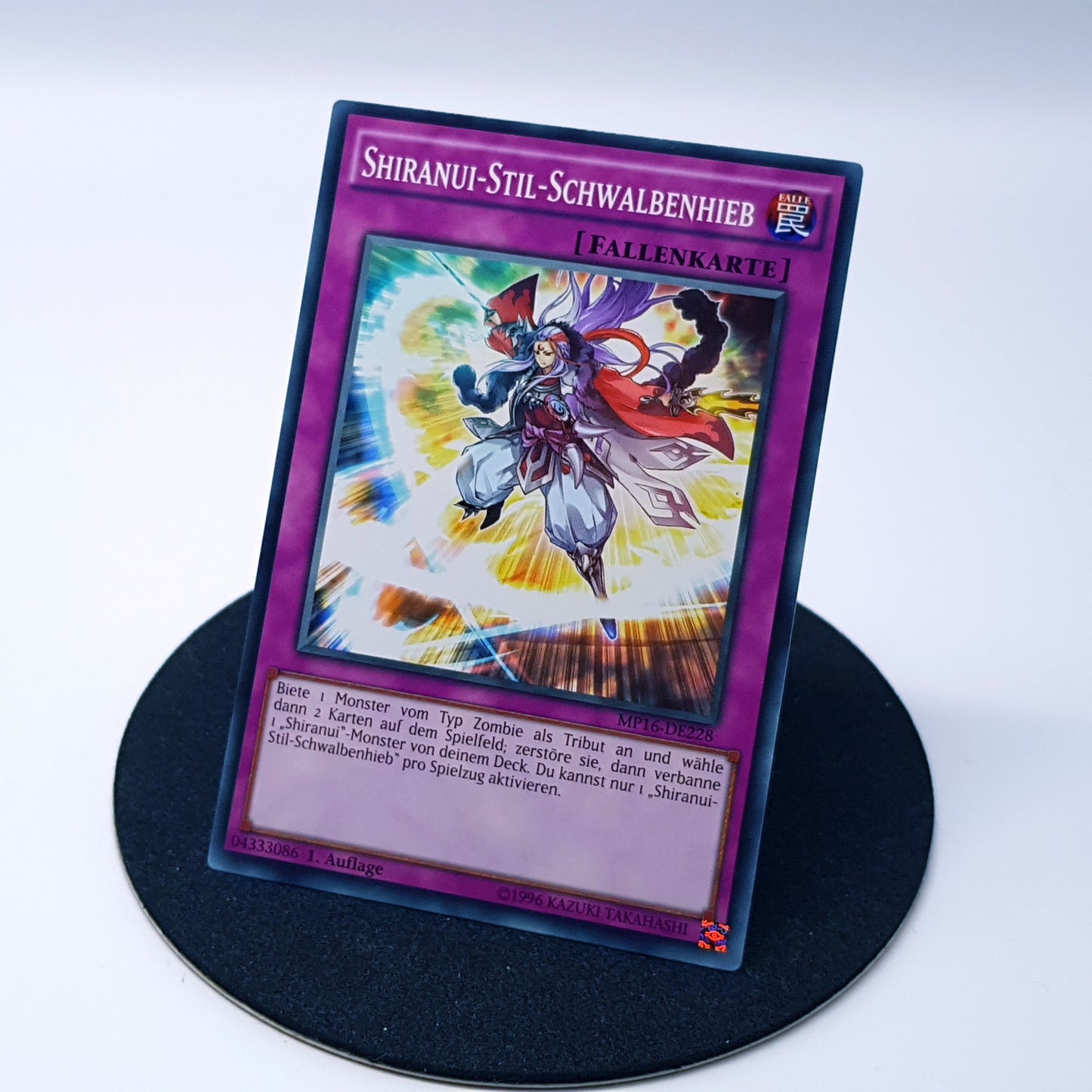 Yu-Gi-Oh Shiranui-Stil-Schwalbenhieb MP16-DE228 1. Auflage