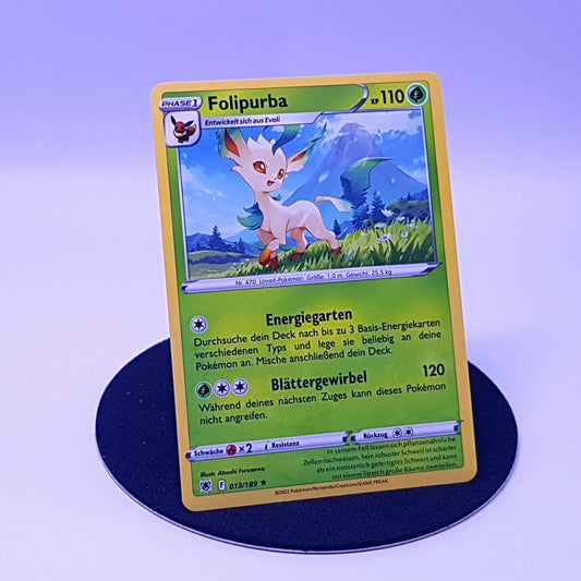 Folipurba 013/189 rare Pokemonkarte DE 2022