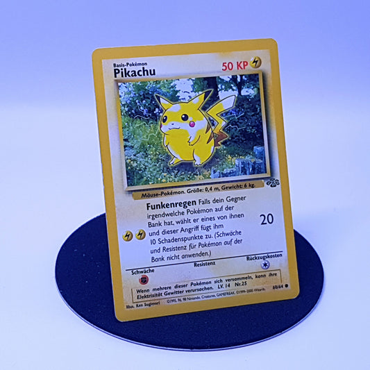 Pikachu 60/64 Vintage Pokemonkarte DE 2000 Near Mint