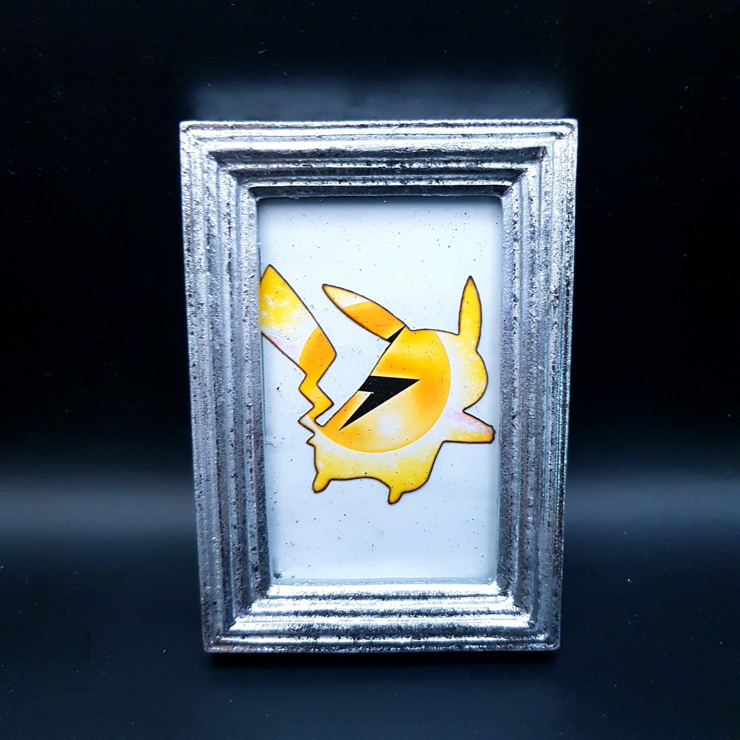 Pikachu DIY Pokemonkarte 3D Bilderrahmen selfmade Lasercutting (Style 8)