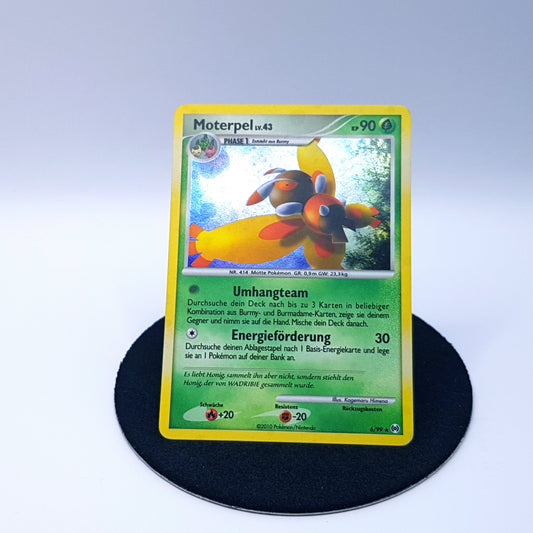 Pokemonkarte - Moterpel 6/99 rare holo DE NM 2010