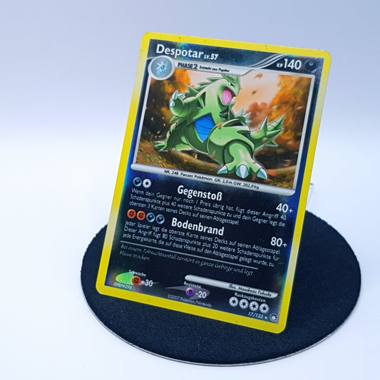 Pokemonkarte - Despotar 17/123 rare reverse holo DE 2007