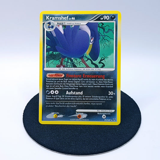 Pokemonkarte - Kramshef 29/147 rare DE 2009 MINT