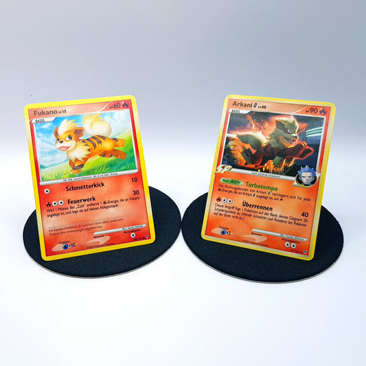 Pokemonkarten - Fukano 108/147 & Arkani 15/147 rare DE 2009 near mint