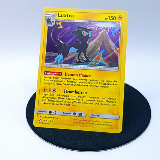 Pokemonkarte - Luxtra 48/156 rare holo DE 2018 MINT