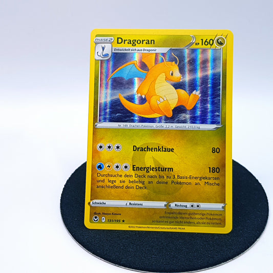 Pokemonkarte - Dragoran 131/195 rare holo DE 2022 MINT