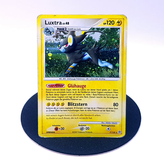 Pokemon Karte Luxtra 7/130 holo Diamant & Perl 2007