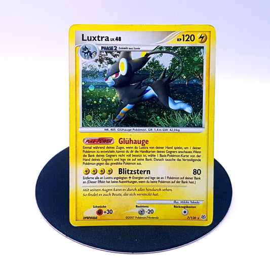 Pokemon Karte Luxtra 7/130 holo Diamant & Perl 2007