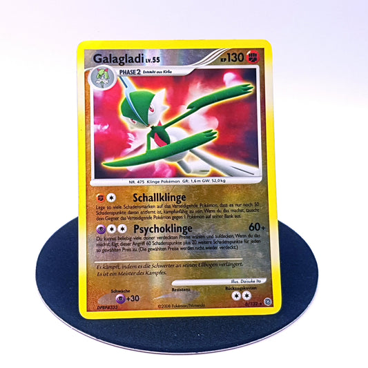 Pokemon Karte Galagladi 6/132 reverse holo Diamant & Perl 2008