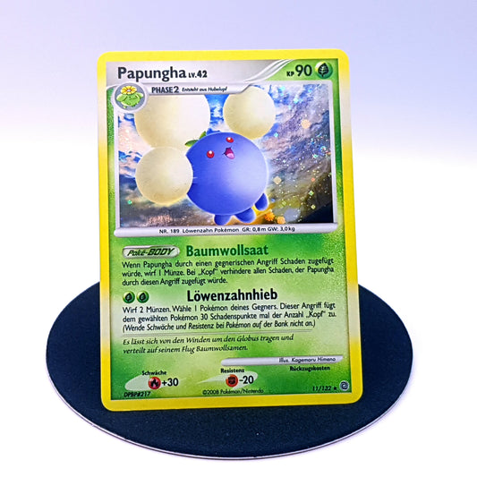 Pokemon Karte Papungha 11/132 holo Diamant & Perl 2008