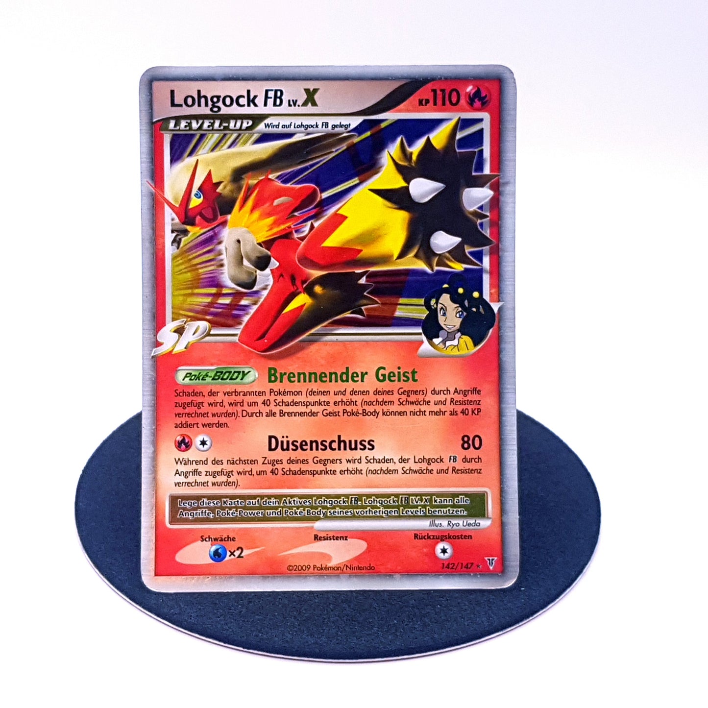 Pokemon Karte Lohgock FB 142/147 holo Platin 2009