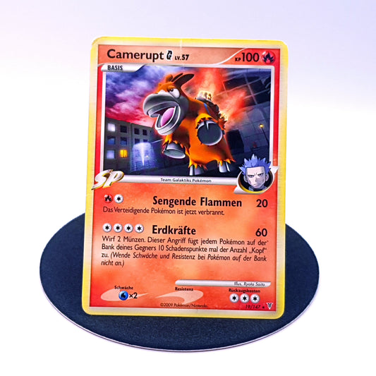 Pokemon Karte Camerupt G 19/147 Platin 2009 good