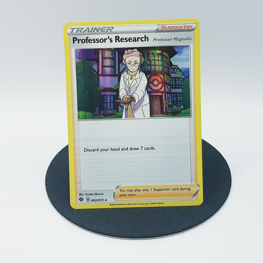 Pokemon Karte Professor's Research 062/073 rare holo Mint