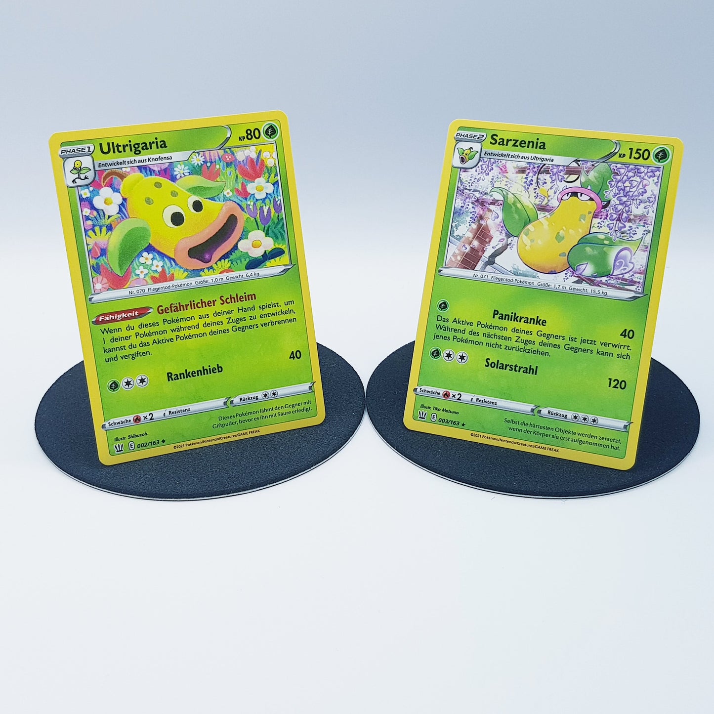 Pokemon Karten Ultrigaria 2/163 Sarzenia 3/163 Mint DE