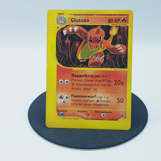 Pokemon Karte Glutexo 73/165 e-Card Expedition Base Set GOOD 2002 DE