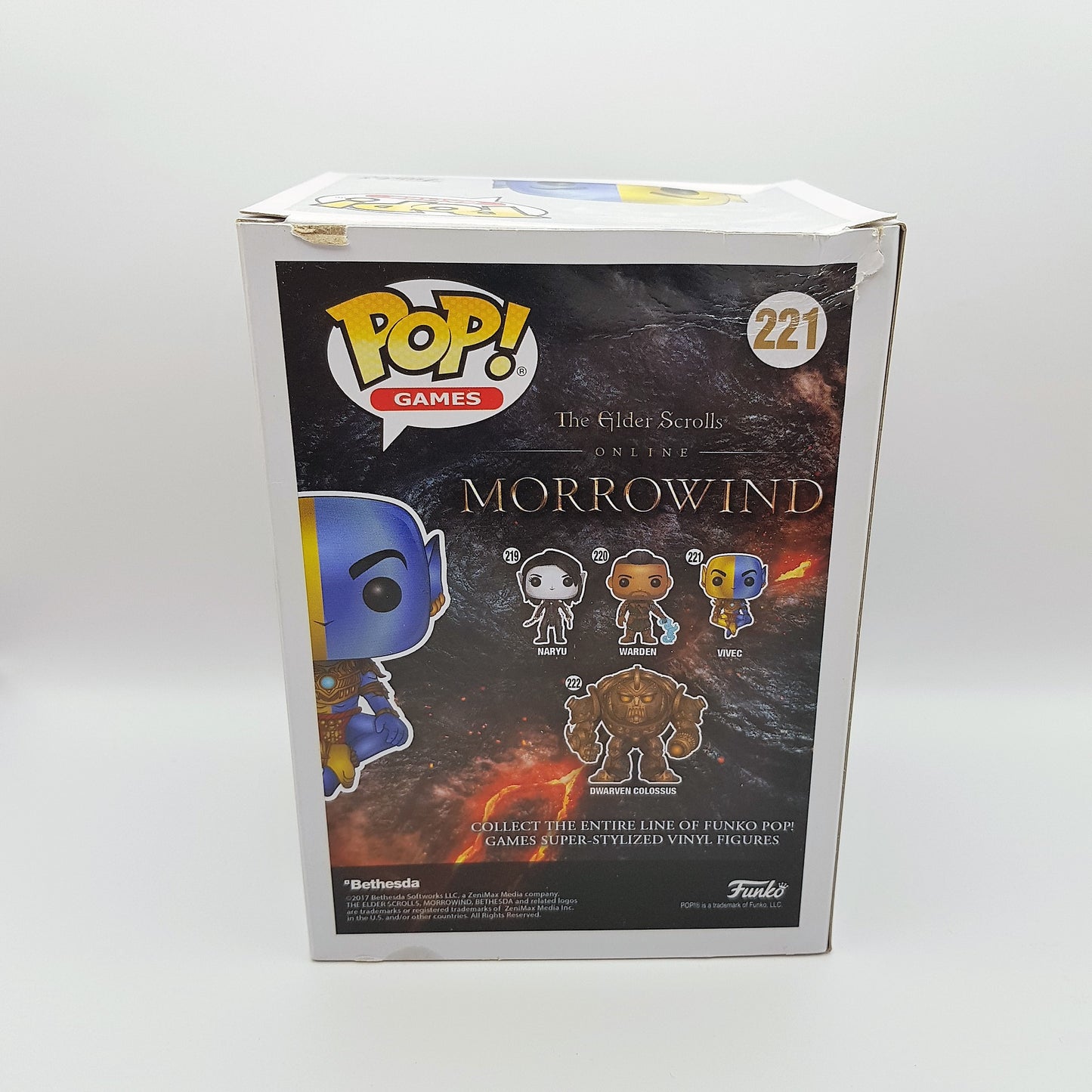 FUNKO POP Games - Elder Scrolls #221 Vivec Exclusive Glows in the Dark Vinyl Figur