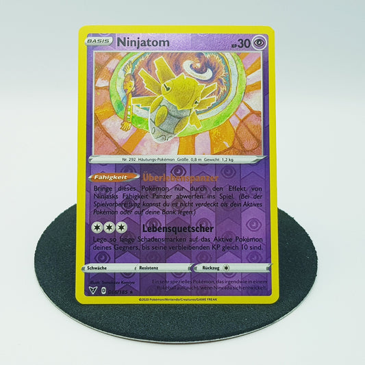 Ninjatom 066/185 rare holo - Schwert & Schild - Farbenschock 2020 - DE - Pokemon Karte