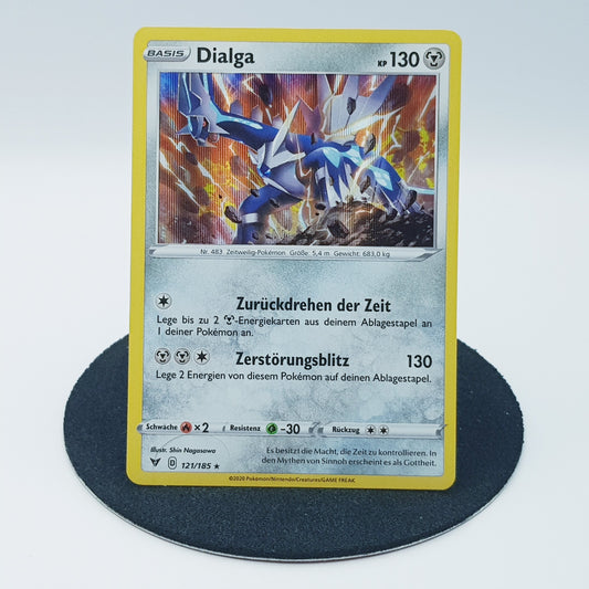 Dialga 121/185 rare holo - Schwert & Schild - Farbenschock 2020 - DE - Pokemon Karte