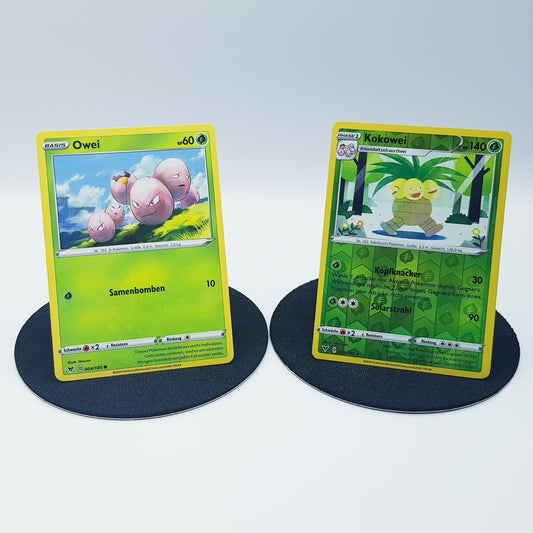 Owei 004/185 & Kokowei 005/185 rare holo - Schwert & Schild - Farbenschock 2020 - DE - Pokemon Karte