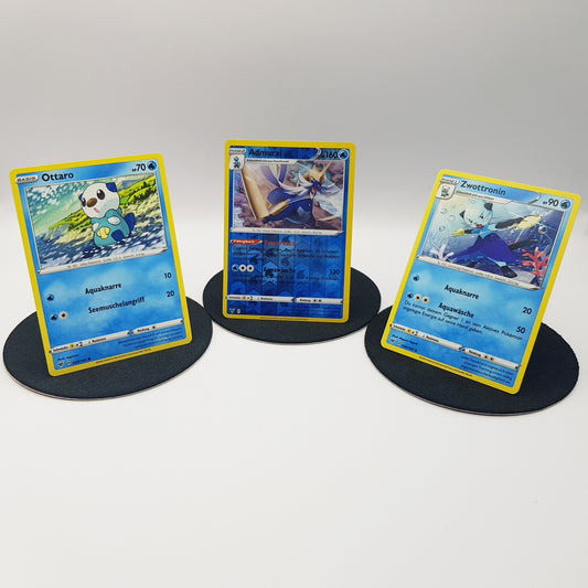 Ottaro 033/185 Zwottronin 034/185 Admurai 35/185 rare holo - Schwert & Schild - Farbenschock 2020 - DE - Pokemon