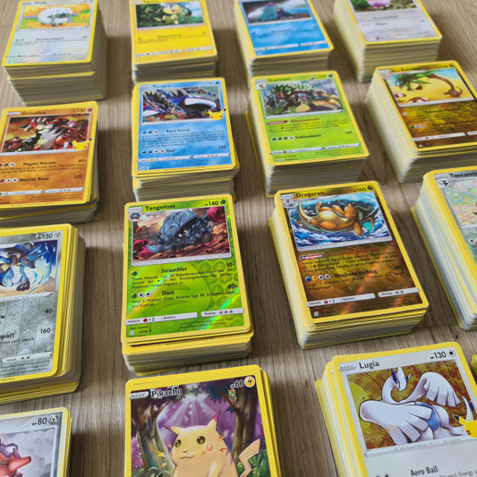 100 Pokemon Karten Sammlung / eine Holo garantiert - deutsch - Geschenkidee