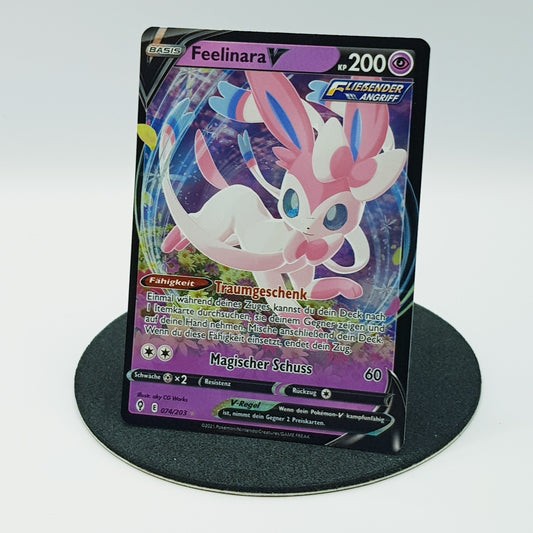 Feelinara V 074/203 ultra rare holo - Drachenwandel 2021 DE Pokemon