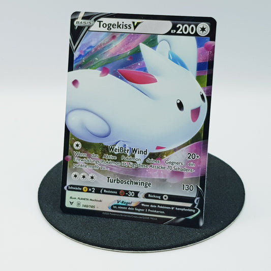 Togekiss V 140/185 ultra rare holo Fullart - Farbenschock 2020 DE Pokemon