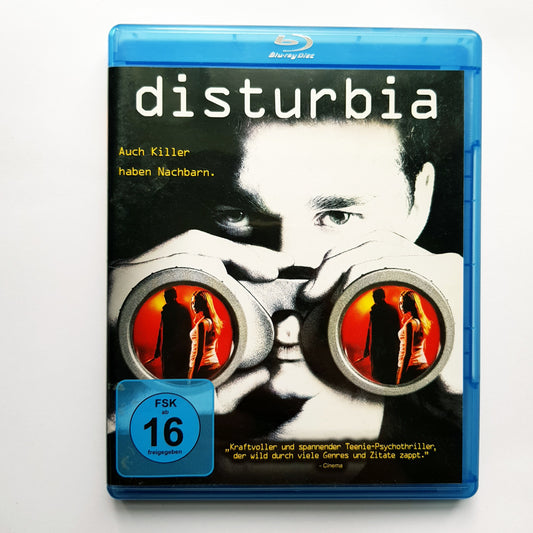 Disturbia - Auch Killer haben Nachbarn - Blu Ray Zustand sehr gut