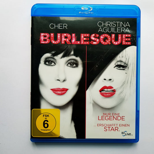 Burlesque - Cher & Christina Aguilera - Blu Ray Zustand sehr gut