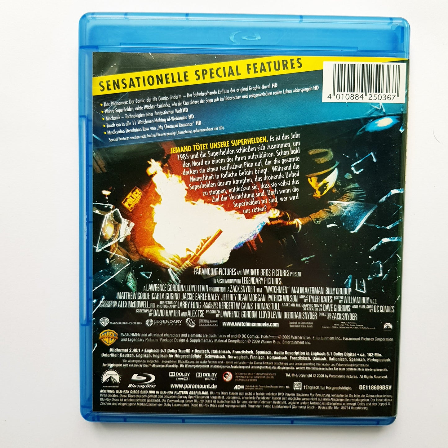 Watchmen - Die Wächter - 2-Disc-Special Edition - Blu Ray Zustand sehr gut