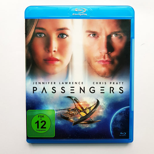 Passengers - Jennifer Lawrence & Chris Pratt - Blu Ray Zustand sehr gut