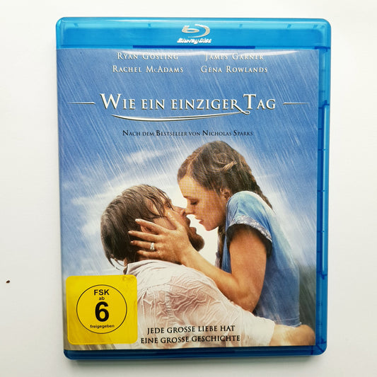 Wie ein einziger Tag - Ryan Gosling - Nicholas Sparks - Blu Ray Zustand sehr gut