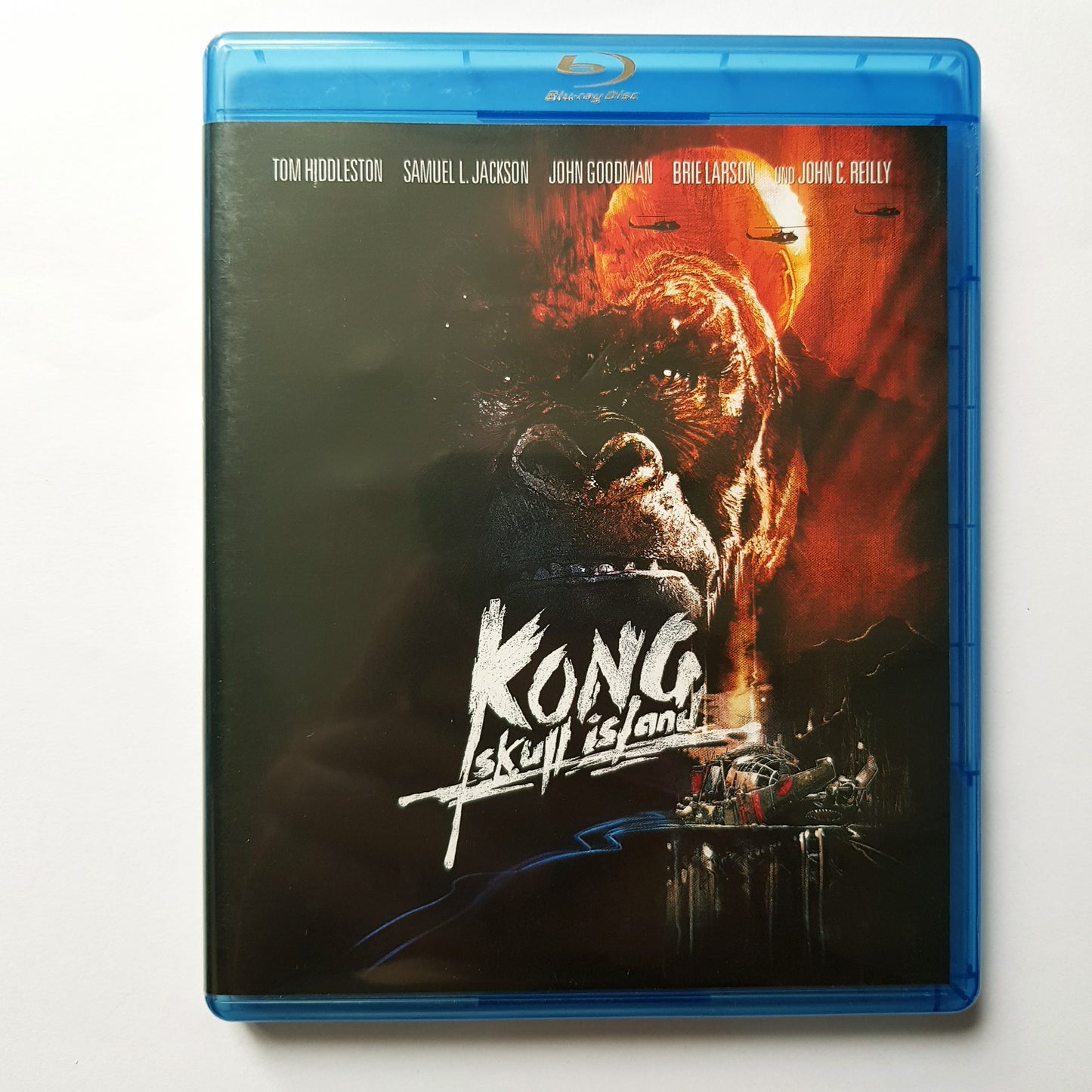 Kong Skull Island - Samuel L. Jackson - Blu Ray Zustand sehr gut